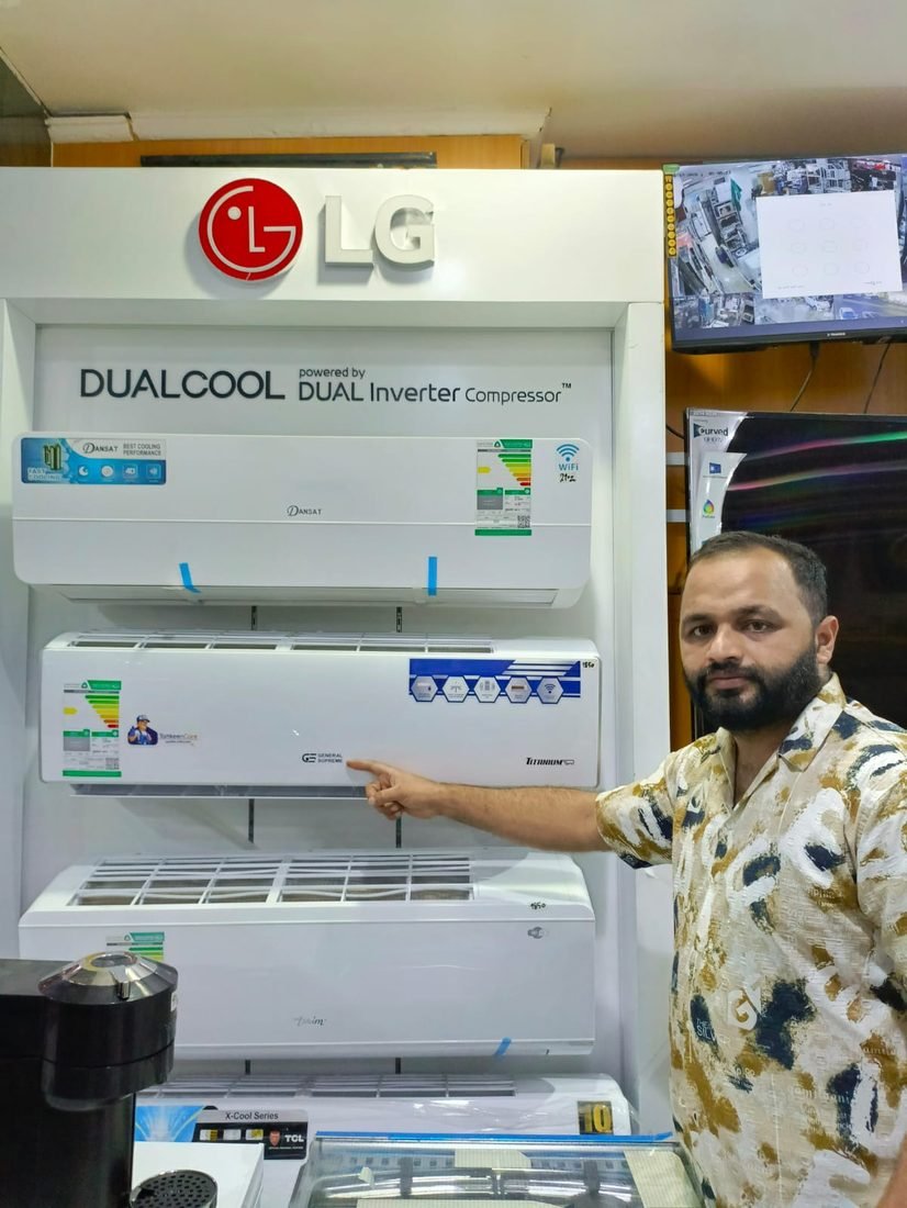 Servicing multiple split AC units in Jeddah