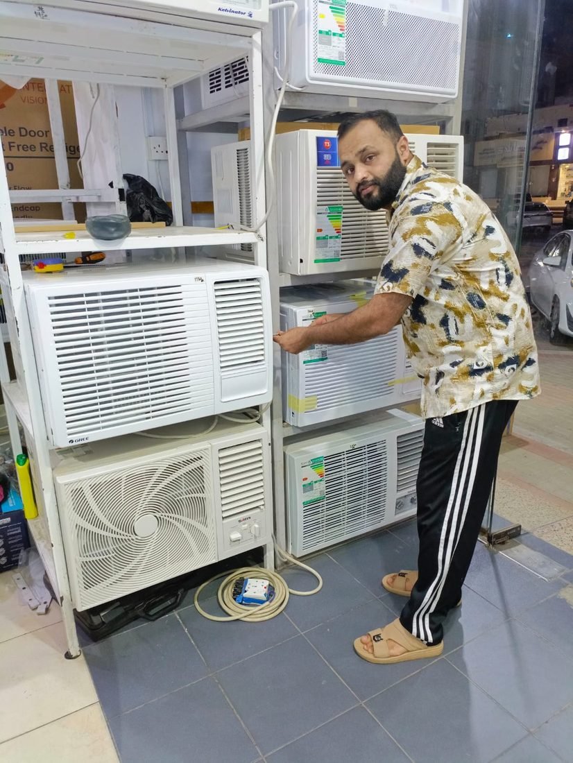Window and cabinet AC repair in Jeddah